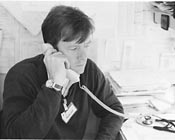 Michael Terry on the phone